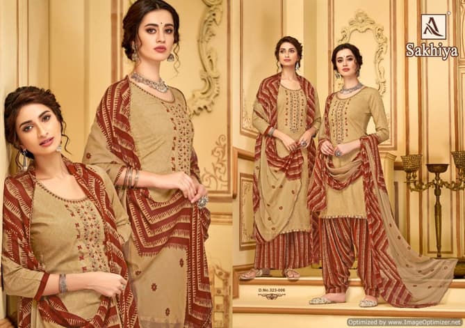 Alok Sakhiya Pure Viscose Rayon Designer Dress Material